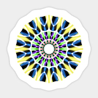 Colorful mandala Sticker